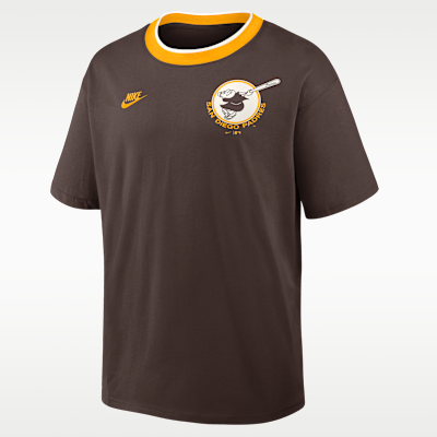 San Diego Padres Cooperstown Ringer Men's Nike MLB T-Shirt. Nike.com